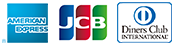 JCB American Express Diners Club